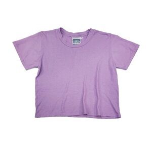 Jungmaven Cropped Ojai Tee // Lilac